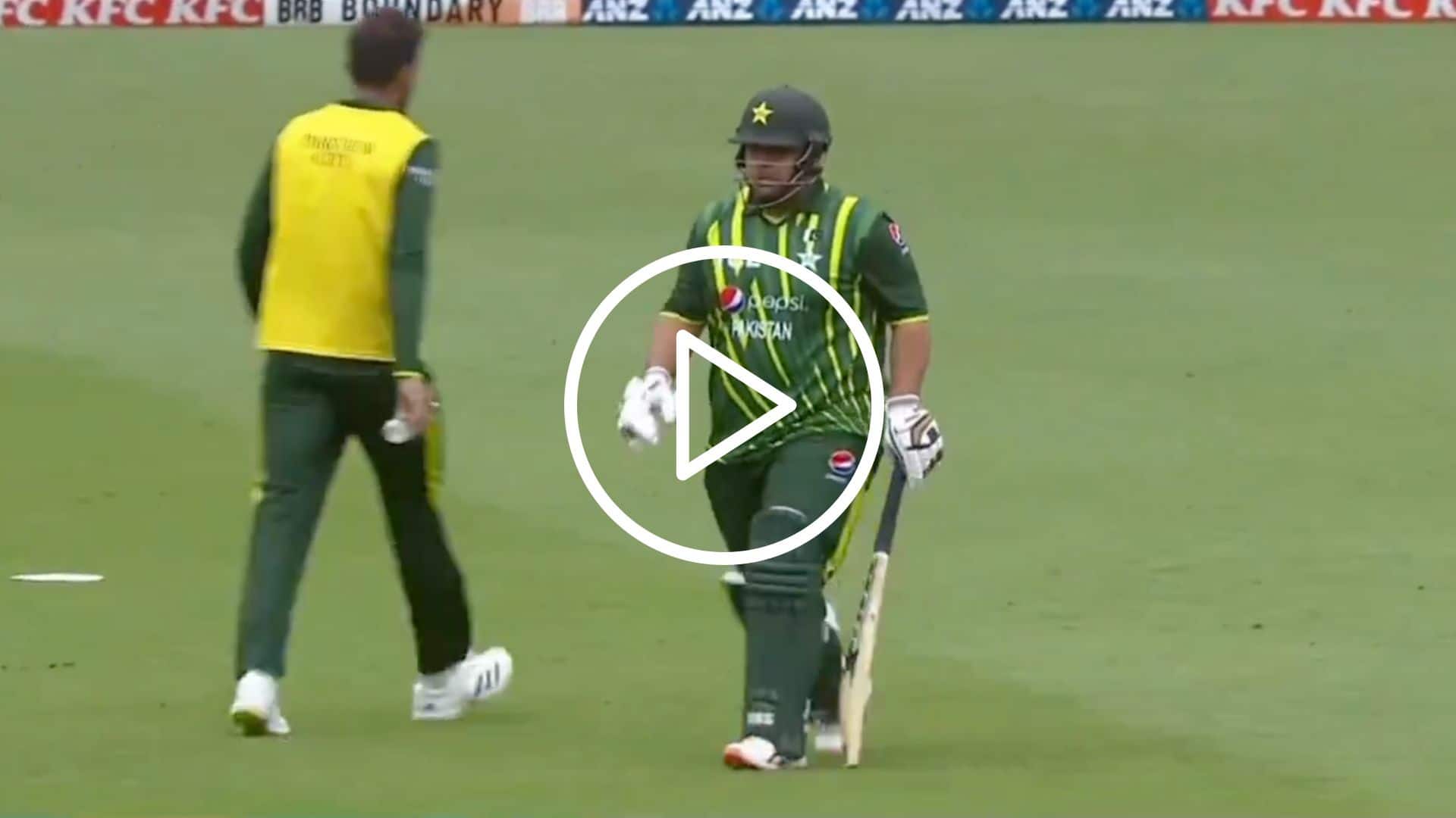 [Watch] Pakistan's Azam Khan Welcomed With WWE Big Show Theme Song During NZ vs PAK 3rd T20I 2024